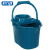 科力邦（Kelibang） 拖把桶 塑料拖把桶带提手 免手洗甩干脱水拖布 懒人墩布清洁吸水地拖 蓝色 KB1215