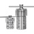 不锈钢水热反应釜高压消解罐压力溶弹实验室四氟内衬 LC-KH-300