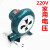 九龙山鼓风机220V炉灶鼓风机小型鼓风机烧烤助燃鼓风机 上海式铸铁1.1kW