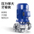 巨成云 304不锈钢管道离心泵立式循环管道泵380v耐腐蚀大型水泵 IHG65-200-7.5