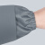 聚远（JUYUAN）防尘工作服带面罩头套打磨专用分体全身连帽防护服 上衣+裤子 灰色L码  一套价