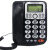 定制适用于高科电话机座机宾馆客房有线办公固话双口来显壁挂一键 601白色免提通话