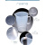 塑料量杯带盖烧杯烘焙量杯塑料烧杯无柄量杯加厚 塑料（带柄）量杯 500ml 1个