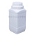大口胶水瓶塑料分装方形瓶固体粉末瓶包装瓶试剂瓶1000ml500毫升 1000ml乳白色-蓝盖款配内盖