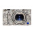 DIOEDF 适用于索尼ZV1相机贴纸ZVE10/黑卡6/7 RX100m6/7碳纤维全包保护膜 黑色皮纹