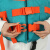红蓝队长 LT555成人救生衣130斤以内游泳紧急应急救生马甲背心水上防护背心橙色双拼