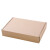 飞机盒长方形定做扁平超大定制打包特硬纸盒子包装快递纸箱子 三层特硬(B瓦) F35(450*350*100mm)