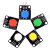 兼容uno主板按键模块 电子积木轻触开关微动xh2.54按钮红黄白绿蓝 排针接口绿色