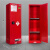 OEMG 防爆柜化学品安全柜加仑工业易燃危险品防火箱危化品储存柜  22加仑红（加厚款）