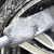卫洋WYS-2248 长柄洗车轮毂刷 多功能超细纤维小辫子布轮胎刷清洁刷