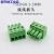 15EDGK-3.5MM插拔式对接插头绿色接线端子焊PCB板孔座2-24P小间距 2P K插头
