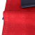 海斯迪克 HK-607 拉绒压花防滑地毯 PVC橡胶底绒面走廊酒店舞台大红地毯垫 暗红色1m宽*15m（整卷）