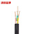 沈缆金环 WDZN-YJY-0.6/1KV-3*16mm² 低烟无卤阻燃耐火铜芯电力电缆 1米
