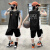 奥特曼童装男童篮球服套装2024新款儿童套装中大童运动速干篮球服两件套 灰色 120码  (建议110cm  6-7岁左右)