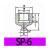 天行大头机械手真空吸盘强力工业气动硅胶单双三层SP/DP/MP吸嘴 DP-30
