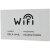 定制wifi指示牌WIFI提示牌无线网标识牌定制定制亚克力温馨治愈系 WIFI牌-安迪板-下单留言备注 13x20cm
