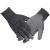 赛立特INXS/ PU手套涂指涂掌薄款透气灵活耐磨防滑柔软贴合 EA301（10双）透气轻薄灰色新电商版促销 S