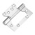 稳斯坦 W5907 偏轴子母合页 不锈钢免开槽木门铰链轴承偏心合叶 拉丝钢4*3*2.5