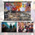 精品火影忍者Naruto 宇智波鼬/佐助 晓组织动漫卷轴挂画布画海报 B款 40 x 60CM(厘米)