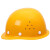 啸傲国标工地安全帽透气男建筑施工加厚玻璃钢领导工人头盔 圆顶玻W 红色