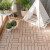 同聚发户外塑木木塑地板阳台浴室庭院DIY花园露台室外防腐生态木 咖啡色 1片