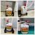 实验室专用废液收集桶HDPE耐腐蚀酸碱10升塑料桶溶剂回收容器 白色（10L）