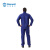 Raxwell 分体防火阻燃工作服套装(含6830上衣和9700裤子) 蓝色 L码 RW4302