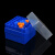 塑料冻存管盒PC冷冻管盒25 36 50 81格 样品管盒 粉墨分装盒 10/15ml  36格离心管盒