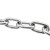 玛仕福 304不锈钢链条 长环链条铁链金属防盗链 2mm（1米） 