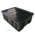 JGY2448 周转箱 黑色收纳整理筐 电子元器件物料盒子 养龟塑胶箱带盖 27号带盖 3号带盖35 10号带盖600*500*360mm 其他