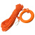 百舟 BZ071水域救生绳反光绳高强度丙纶粗16毫米长30米计价单位条橙色
