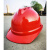 彪王高强度ABS工程安全帽工地过检国标防砸施工V型透气头盔可免费印字 红色