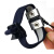 星海丨4mm香蕉头鳄鱼夹有线防J电手腕带；黑色灯笼头