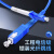 标燕（biuyum）光纤跳线单模单芯铠装 LC-FC-5M收发器尾纤光纤连接线数据机房专用网线5米