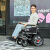 好哥 haoge 电动轮椅车老年人残疾人锂电池20A轻便可折叠家用医用智能全自动HG-W680