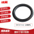 冰禹 丁腈O型圈密封圈 防水耐油黑色胶圈 BYC-450 外径18*1mm（100个） 