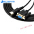 拓普康/尼验光仪RS232通讯连接线DIN8P8针转DB9串口9孔线 掌柜※USB转RS232(笔记本) 3M