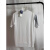 232024年yyyy羽毛球服林丹同款战衣大赛服吸汗透气舒适速干 白色 XL