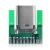 U3-206 USB-C母座USB 3.1 Type C贴片式SMT母头 带PCB板连接器 母座 母座