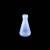 希万辉 实验室带盖塑料烧瓶塑料三角烧瓶实验瓶 直口（10个）250ml