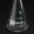 海斯迪克 HKCL-197 碘量瓶 具塞磨口定碘三角烧瓶 玻璃碘量瓶 定碘锥形烧瓶 250ml/10个 