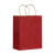 中部工品  竖版牛皮纸礼品包装袋YLJ-N150*80*210mm手提包装纸袋包装袋     中国红小号  单位：个