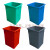 户外垃圾桶内胆玻璃钢方形内桶铝塑内筒室外果皮箱环卫塑料收纳桶 铝塑方桶梯形桶32263248CM