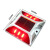 沸耐笙 FNS-22635 太阳能道钉四方型LED公路双面发光 红色(闪烁)约105x105x22mm 1个