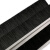 海斯迪克 gnjz-1224 工业毛刷条 铝合金密封线盒尼龙丝刷 毛高30mm长1m【默认发H型】