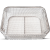 安赛瑞 不锈钢篮子 方形304不锈钢清洗筐 不锈钢沥水架 45×25×7cm 7A00030