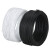 塑料 电镀锌扎丝 PVC包塑铁丝绑扎带绑丝扎线0.55 0.75黑白色 0.55黑扁