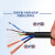 室外4+2芯8芯监控网线带电源一体线网络综合线复合线二合一300米m 8芯0.5铜+2芯1.0铜电线 200m