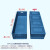 ABDT1.2超长大号码周转运输箱塑料工业胶框长方形水产养殖箱养鱼养龟E EU41028厚外1000*400*290m蓝