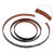 3D打印机配件:2GT-6mm环形闭口同步带皮带:橡胶传动齿轮防滑轮带 2GT6MM752MM防滑环形带